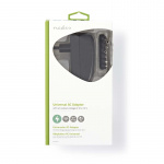 Nedis AC Yleisvirtalähde | 27 W | 3 - 12 V DC | 1.80 m | 2.25 A A | 6 plug(s) | Musta