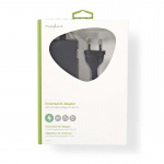 Nedis AC Yleisvirtalähde | 36 W | 5 - 15 V DC | 3.60 m | 2.4 A - 3.0 A A | 6 plug(s) | Musta