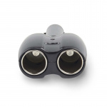 Nedis DC Yleisvirtalähde | Autoadapteri | 120 W | Tulojännite: 12 V DC | 12 V DC | Musta