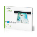 Nedis Laminointifilmi | A3 | Paksuus: 100 µm | Pakattu per: 100 kpl | Muovi | Läpikuultava