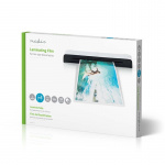 Nedis Laminointifilmi | A4 | Paksuus: 100 µm | Pakattu per: 100 kpl | Muovi | Läpikuultava Nedis Laminointifilmi | A4 | Paksuus: 100 µm | Pakattu per: 100 kpl | Muovi | Läpikuultava