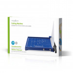 Nedis Paperileikkuri | Suurin leikkauskoko: 297 x 420 mm | Veitsen tyyppi: Metalli | Metalli | Musta / Sininen Nedis Paperileikkuri | Suurin leikkauskoko: 297 x 420 mm | Veitsen tyyppi: Metalli | Metalli | Musta / Sininen