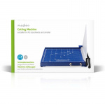 Nedis Paperileikkuri | Suurin leikkauskoko: 297 x 420 mm | Veitsen tyyppi: Metalli | Metalli | Musta / Sininen Nedis Paperileikkuri | Suurin leikkauskoko: 297 x 420 mm | Veitsen tyyppi: Metalli | Metalli | Musta / Sininen