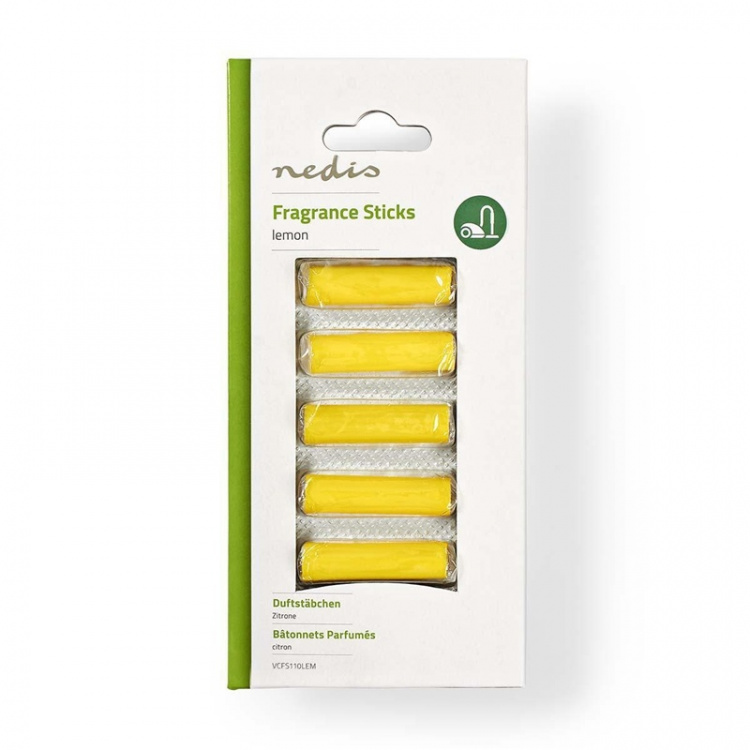 Nedis Pölynimurin Raikastin | Sitruuna | 5 Täyttöä | Keltainen Nedis Pölynimurin Raikastin | Sitruuna | 5 Täyttöä | Keltainen