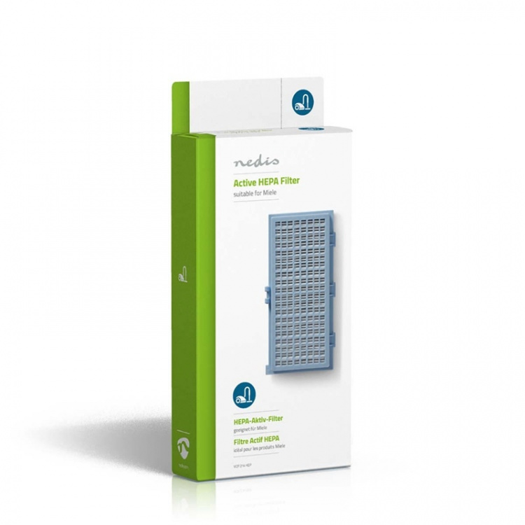 Nedis Aktiivinen HEPA-suodatin | Korvaus: Miele | Sininen / Valkoinen