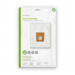 Nedis Pölypussi | 10 kpl | Mikrokuitu | Eniten myyty: Bosch / Siemens | Valkoinen