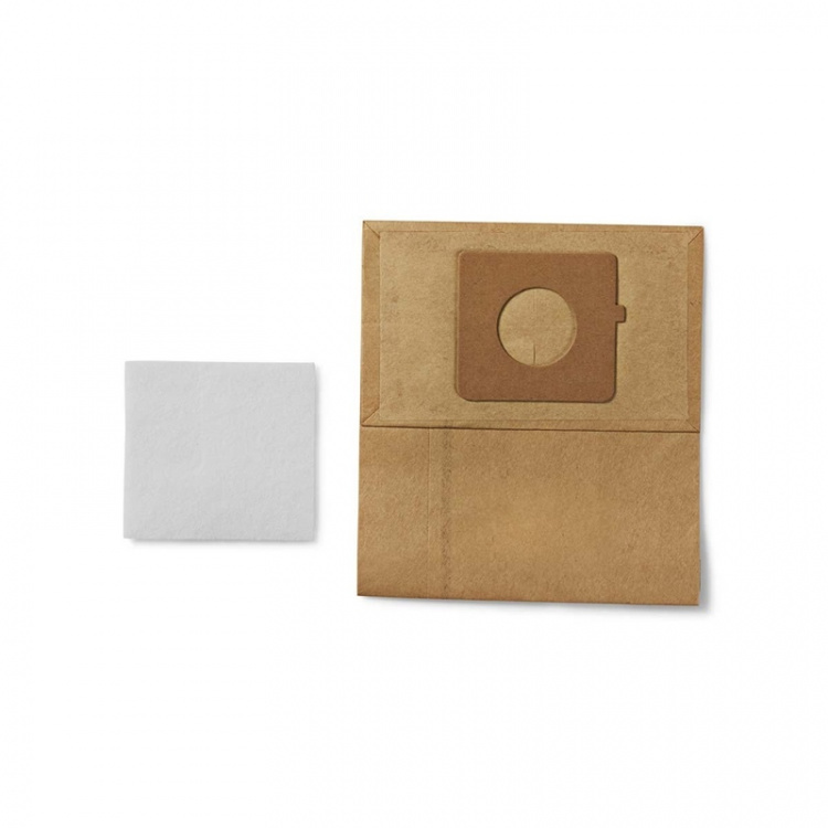 Nedis Pölypussi | 10 kpl | Paperi | Eniten myyty: HE-Goldstar Sweefty / LG Dino | Ruskea