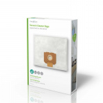 Nedis Pölypussi | 4 kpl | Mikrokuitu | Eniten myyty: AEG | Valkoinen