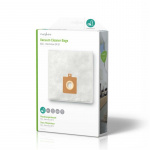 Nedis Pölypussi | 4 kpl | Mikrokuitu | Eniten myyty: AEG / Electrolux | Valkoinen