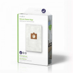 Nedis Pölypussi | 4 kpl | Mikrokuitu | Eniten myyty: Puzer Eeva/Easy | Valkoinen