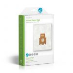 Nedis Pölypussi | 4 kpl | Mikrokuitu | Eniten myyty: Hoover H30 | Valkoinen