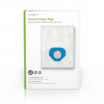 Nedis Pölypussi | 4 kpl | Mikrokuitu | Eniten myyty: Nilfisk | Valkoinen