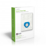 Nedis Pölypussi | 4 kpl | Mikrokuitu | Eniten myyty: Nilfisk | Valkoinen