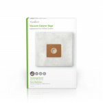 Nedis Pölypussi | 4 kpl | Mikrokuitu | Eniten myyty: Nilfisk | Valkoinen