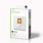 Nedis Pölypussi | 4 kpl | Mikrokuitu | Eniten myyty: Philips | Valkoinen