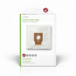 Nedis Pölypussi | 4 kpl | Mikrokuitu | Eniten myyty: Philips | Valkoinen