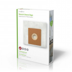 Nedis Pölypussi | 4 kpl | Mikrokuitu | Eniten myyty: Philips | Valkoinen