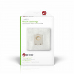 Nedis Pölypussi | 4 kpl | Mikrokuitu | Eniten myyty: Philips / Electrolux | Valkoinen