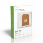 Nedis Pölypussi | 4 kpl | Mikrokuitu | Eniten myyty: Bosch / Siemens | Valkoinen