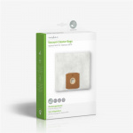 Nedis Pölypussi | 4 kpl | Mikrokuitu | Eniten myyty: Daewoo SB70 | Valkoinen