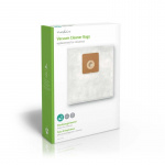 Nedis Pölypussi | 4 kpl | Mikrokuitu | Eniten myyty: Yleismallinen | Valkoinen