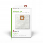 Nedis Pölypussi | 4 kpl | Mikrokuitu | Eniten myyty: H.E. - Goldstar - LG Sweefty/Dino/TB33 | Valkoinen