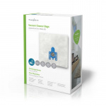 Nedis Pölypussi | 12 kpl | Mikrokuitu | Eniten myyty: Miele | Valkoinen