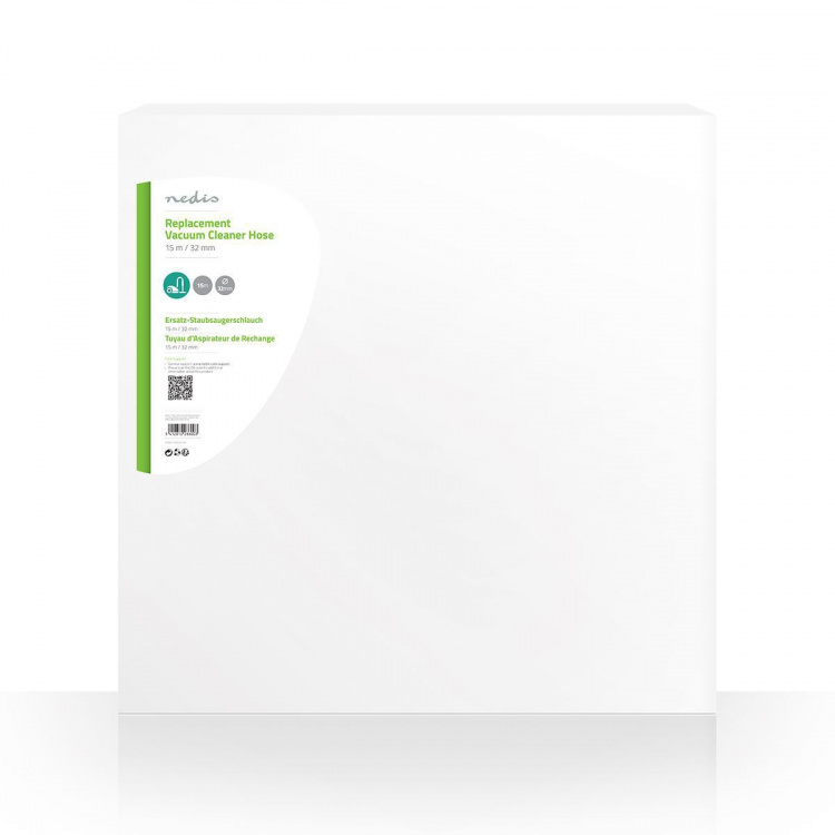 Nedis Imurin Letku | Korvaus: Yleismalli | 32 mm | 15.0 m | Muovi | Musta