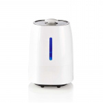 Nedis Ilmankostutin | 110 W | Viileällä ja lämpimällä usvalla | 5.5 l | Kosteusmittari | Ajastin | Sopii enintään tilalle: 50 m² | Harmaa / Valkoinen