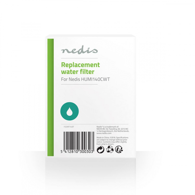 Nedis Air Humidifiers Filters | Sopii laitteeseen: HUMI130CBK