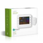 Nedis Sääasema | Sisä- ja ulkotila | Sisältää langattoman sääsensorin | Sääennustus | Ajannäytöllä | LCD | Herätyskellotoiminnan Nedis Sääasema | Sisä- ja ulkotila | Sisältää langattoman sääsensorin | Sääennustus | Ajannäytöllä | LCD | Herätyskellotoiminnan