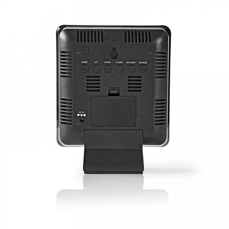 Nedis Sääasema | Sisä- ja ulkotila | Sisältää langattoman sääsensorin | Sääennustus | Ajannäytöllä | Digitaalinen | Herätyskellotoiminnan