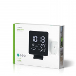 Nedis Sääasema | Sisä- ja ulkotila | Sisältää langattoman sääsensorin | Sääennustus | Ajannäytöllä | Digitaalinen | Herätyskellotoiminnan