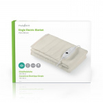 Nedis Sähköinen Peitto | Alushuopa | 1 Henkilö | 150 x 80 cm | 3 Lämpöasetusta | Pestävä | Ylikuumenemissuoja | Polyesteri Nedis Sähköinen Peitto | Alushuopa | 1 Henkilö | 150 x 80 cm | 3 Lämpöasetusta | Pestävä | Ylikuumenemissuoja | Polyesteri