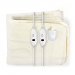 Nedis Sähköinen Peitto | Alushuopa | 2 Henkilöä | 160 x 140 cm | 3 Lämpöasetusta | Pestävä | Ylikuumenemissuoja | Polyesteri Nedis Sähköinen Peitto | Alushuopa | 2 Henkilöä | 160 x 140 cm | 3 Lämpöasetusta | Pestävä | Ylikuumenemissuoja | Polyesteri