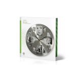 Nedis Seinäkello | Halkaisija: 400 mm | Metalli | Hopea