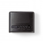 Nedis Digitaalinen Herätyskello | LED | Torkkutoiminto | Musta