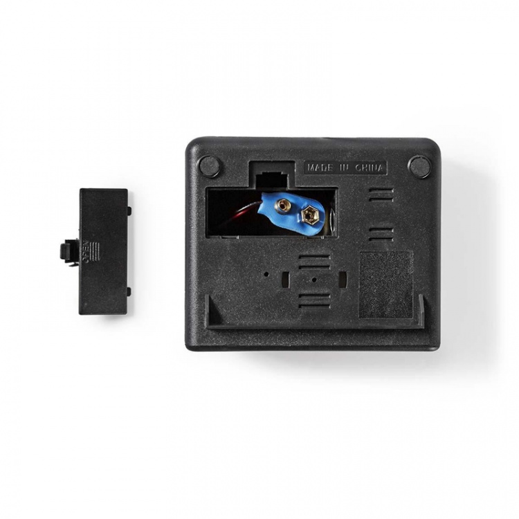 Nedis Digitaalinen Herätyskello | LED | Torkkutoiminto | Musta