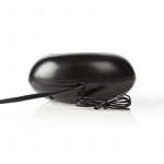 Nedis Digitaalinen Kelloradio | LED | AM / FM | Torkkutoiminto | Uniajastus | Hälytysten lukumäärä: 2 | Musta