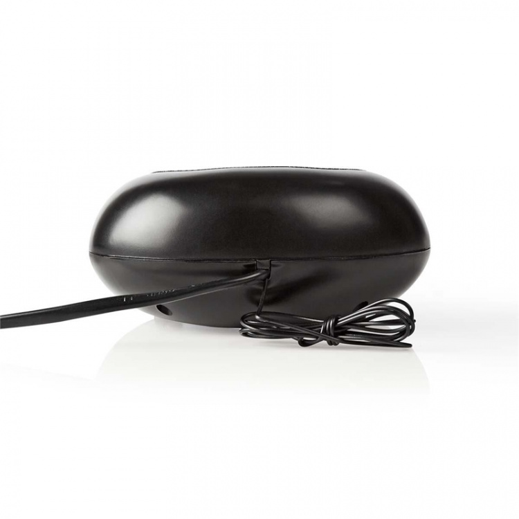 Nedis Digitaalinen Kelloradio | LED | AM / FM | Torkkutoiminto | Uniajastus | Hälytysten lukumäärä: 2 | Musta