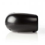 Nedis Digitaalinen Kelloradio | LED | AM / FM | Torkkutoiminto | Uniajastus | Hälytysten lukumäärä: 2 | Musta