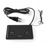 Nedis Digitaalinen Kelloradio | LED | 1x 3.5 mm Audio Input | Ajan heijastus | AM / FM | Torkkutoiminto | Uniajastus | Hälytysten lukumäärä: 2 | Musta Nedis Digitaalinen Kelloradio | LED | 1x 3.5 mm Audio Input | Ajan heijastus | AM / FM | Torkkutoiminto | Uniajastus | Hälytysten lukumäärä: 2 | Musta