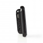 Nedis Digitaalinen Kelloradio | LED | 1x 3.5 mm Audio Input | Ajan heijastus | AM / FM | Torkkutoiminto | Uniajastus | Hälytysten lukumäärä: 2 | Musta Nedis Digitaalinen Kelloradio | LED | 1x 3.5 mm Audio Input | Ajan heijastus | AM / FM | Torkkutoiminto | Uniajastus | Hälytysten lukumäärä: 2 | Musta