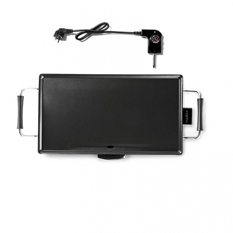 Nedis Teppanyakia-pöytägrilli | Leivonta-alue (P x L): 47.5 x 26.5 cm | 5 Lämpöasetusta