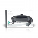 Nedis Sähkökäyttöinen Haudutuspata | 40 cm | Paksu Valualumiinirunko