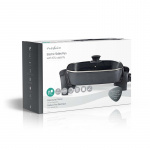 Nedis Sähkökäyttöinen Haudutuspata | 40 cm | Paksu Valualumiinirunko