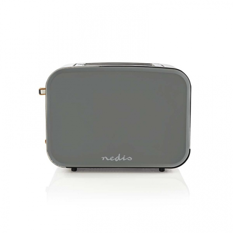 Nedis Leivänpaahdin | Soft Touch Sarja | 2 Leipäviipaletta | 2 Paikkaa | Paahtamistasot: 6 | Sulatustoiminto | Harmaa Nedis Leivänpaahdin | Soft Touch Sarja | 2 Leipäviipaletta | 2 Paikkaa | Paahtamistasot: 6 | Sulatustoiminto | Harmaa