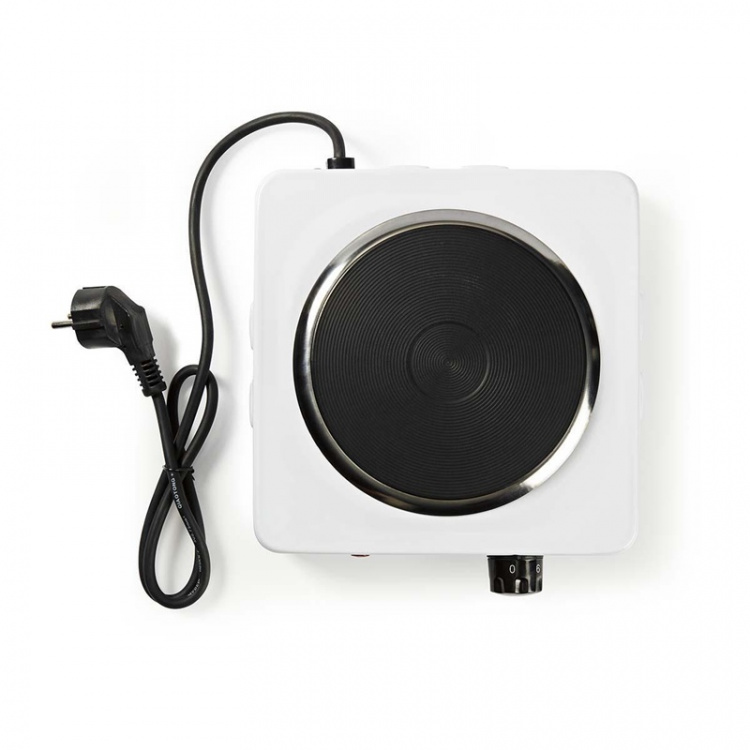 Nedis Keittolevy | Keittoalueet: 1 | 1500 W | Ylikuumenemissuoja | Valkoinen