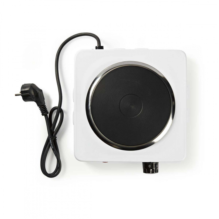 Nedis Keittolevy | Keittoalueet: 1 | 1500 W | Ylikuumenemissuoja | Valkoinen