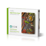 Nedis Keittiövaaka | Digitaalinen | Lasi / Muovi | Monivärinen Nedis Keittiövaaka | Digitaalinen | Lasi / Muovi | Monivärinen